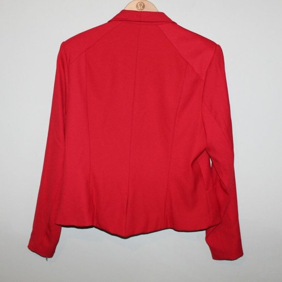 City Chic Red Women's Jacket - Picture 5 of 10